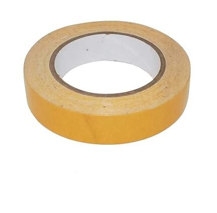 LUSHIA Strong Hold Yellow Double Side Waterproof Tape For Hair Patch/toupees (1 Inch 18 Mtr) Hair Patch Tape
